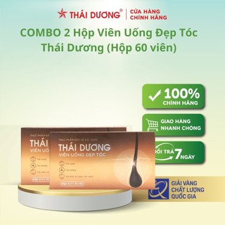 Combo Viên uống đẹp tóc Thái Dương hộp 4 vỉx15 viên Tặng 1 Viên uống đẹp tóc Thái Dương hộp 4 vỉx15 viên