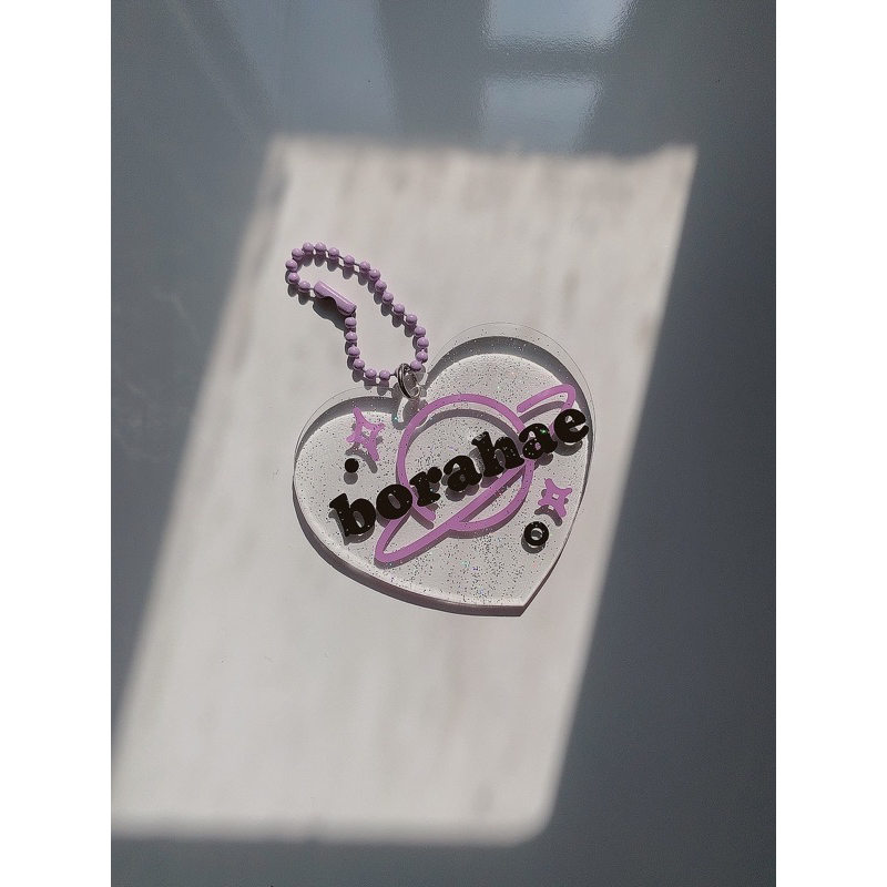 HEARTSHAPE KEYCHAIN móc khoá tim làm theo yêu cầu