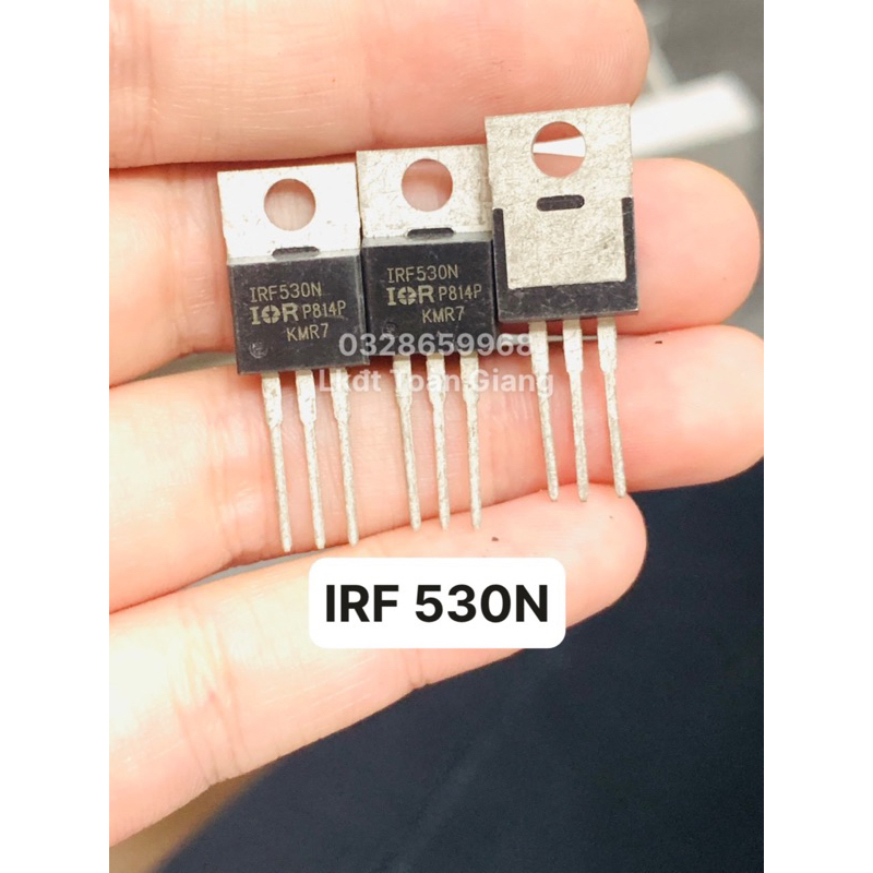 Sò mosfet IRF nhỏ  3 số từ: IRF 530 đến IRF 840