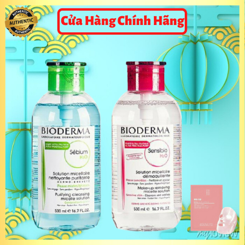 Nước Tây Trang Bioderma 500ml chuẩn chính hãng HTR Beauty