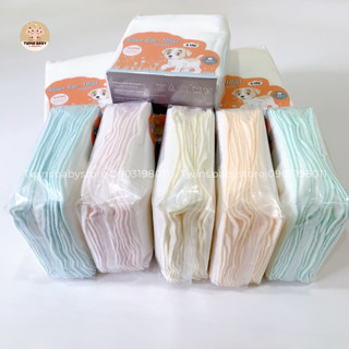 Khăn sữa gạc nhật Cún con 4 lớp cho bé