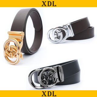 Thắt lưng nam cao cấp da bò thật G319BT, Dây lưng nam da thật cao cấp XDL