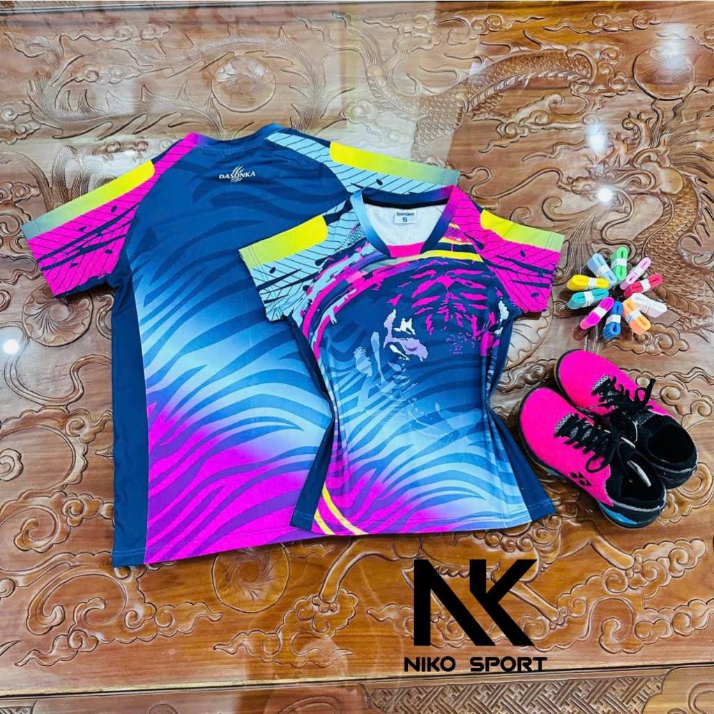 Áo Cầu Lông Thể Thao Nam Nữ  Mẫu Mới 2023