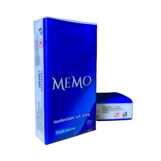 Khăn giấy Memo hương bạc hà Fresh Menthol - Trung Quốc - 01 gói