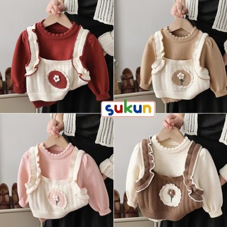 Áo len bé gái siêu đẹp shop Sukun Áo len điệu cho bé hàng Quảng Châu Kunkid