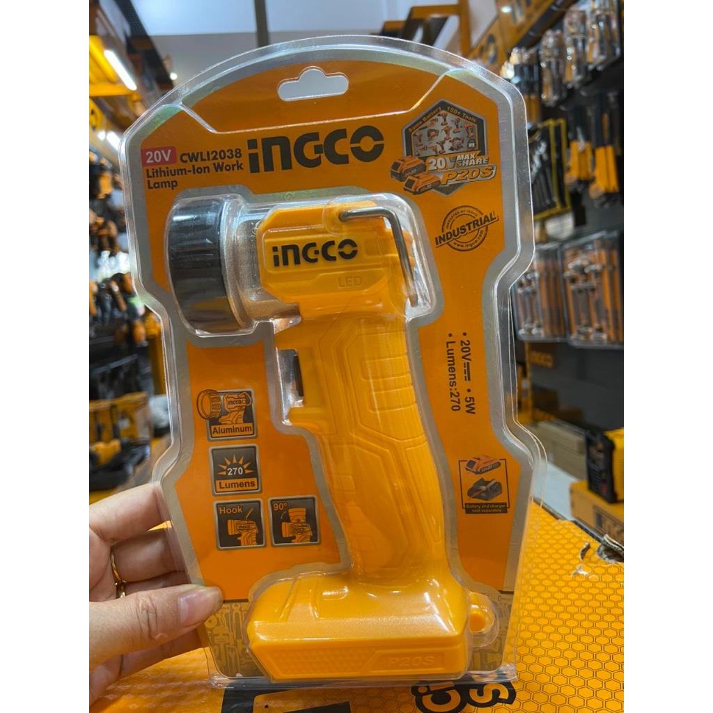 Đèn pin làm việc cầm tay dùng pin INGCO CWLI2038