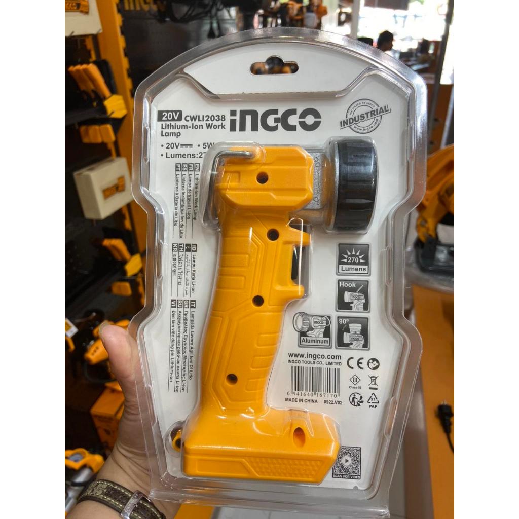 Đèn pin làm việc cầm tay dùng pin INGCO CWLI2038