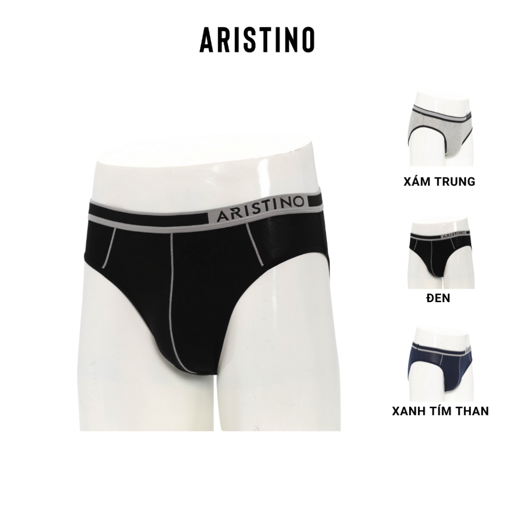 Quần lót nam ARISTINO dáng briefs, kiểu dáng khỏe khoắn, cotton mềm mại, kháng khuẩn tốt - ABF1603