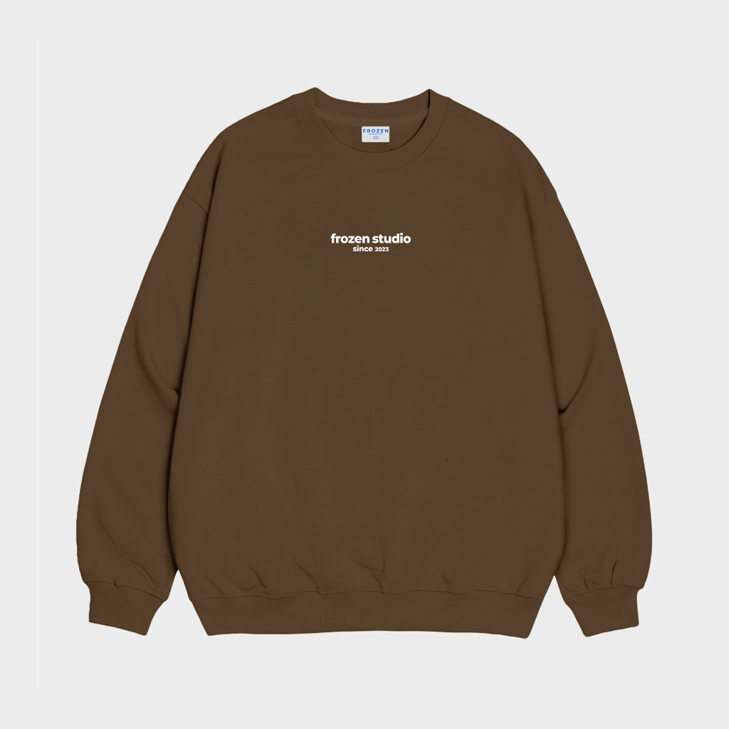 Áo Sweater Frozen Since Nỉ Chân Cua lót lông Cotton 100% Unisex Local Brand