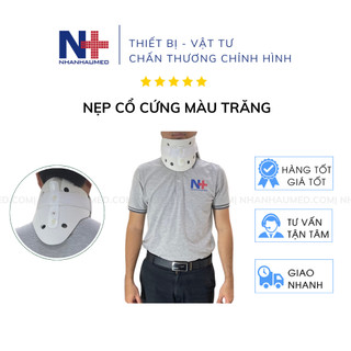 Nẹp Cổ Cứng Cố Định Đốt Sống Cổ, Màu trắng