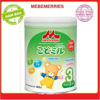 Sữa Morinaga số 3 850g hương vani (Kodomil, trên 3 tuổi)
