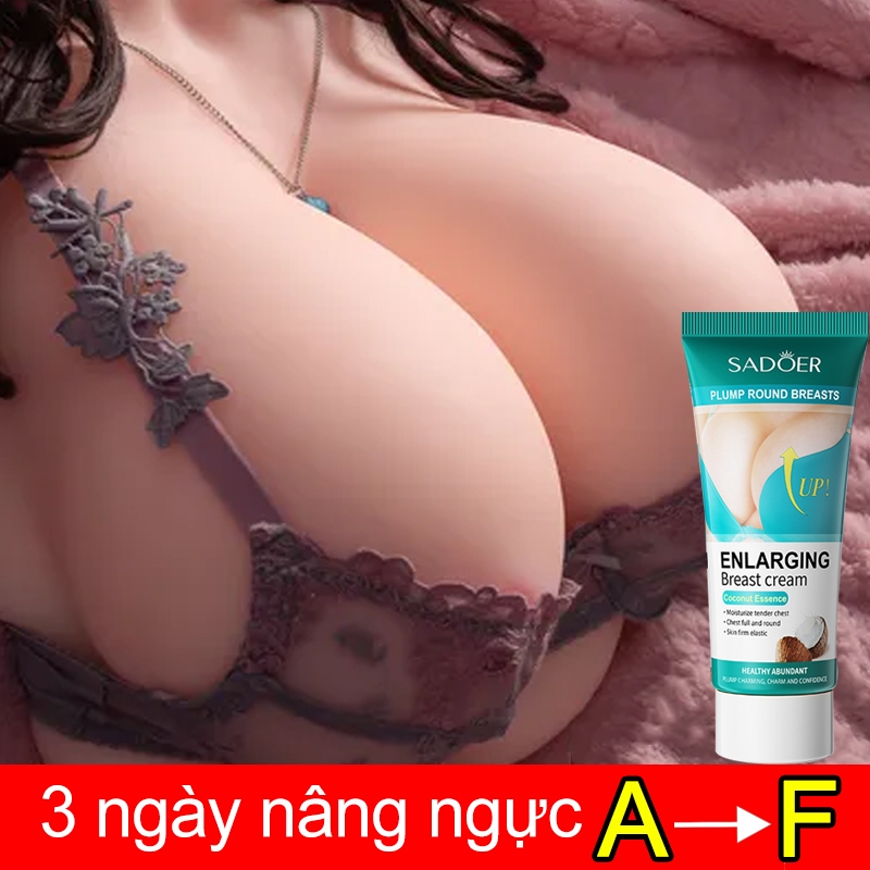 [Mua 2 tặng 1]Kem nở ngực Tăng Vòng 1 Hiệu Quả Tinh Khiết Tự Nhiên, chăm sóc cơ thể chống chảy xệ chăm sóc sau sinh 60g