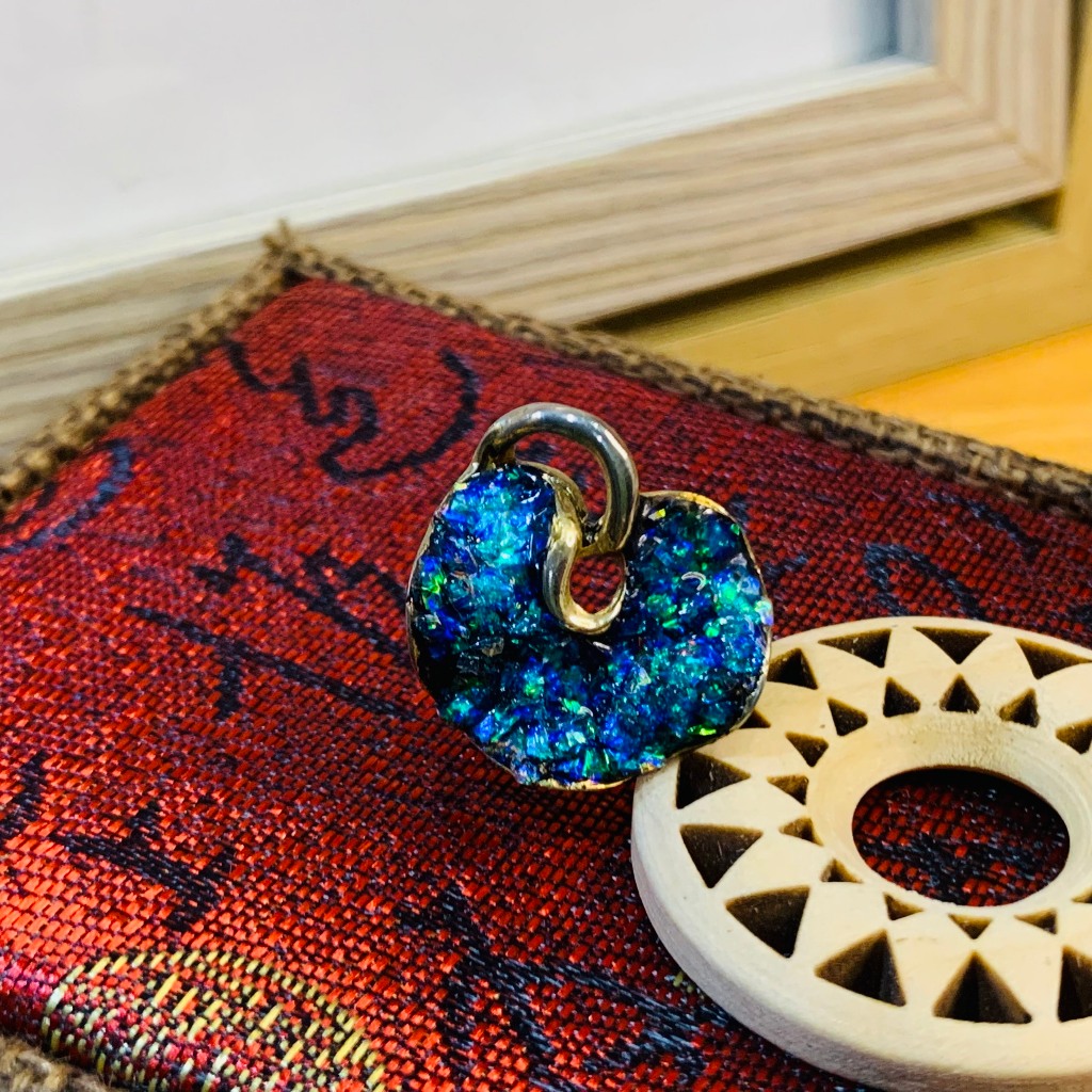 1307 Bông tai lẻ chiếc, Bất đối xứng cá tính Độc lạ | Vintage || Si Nhật | Japan | 2HAND