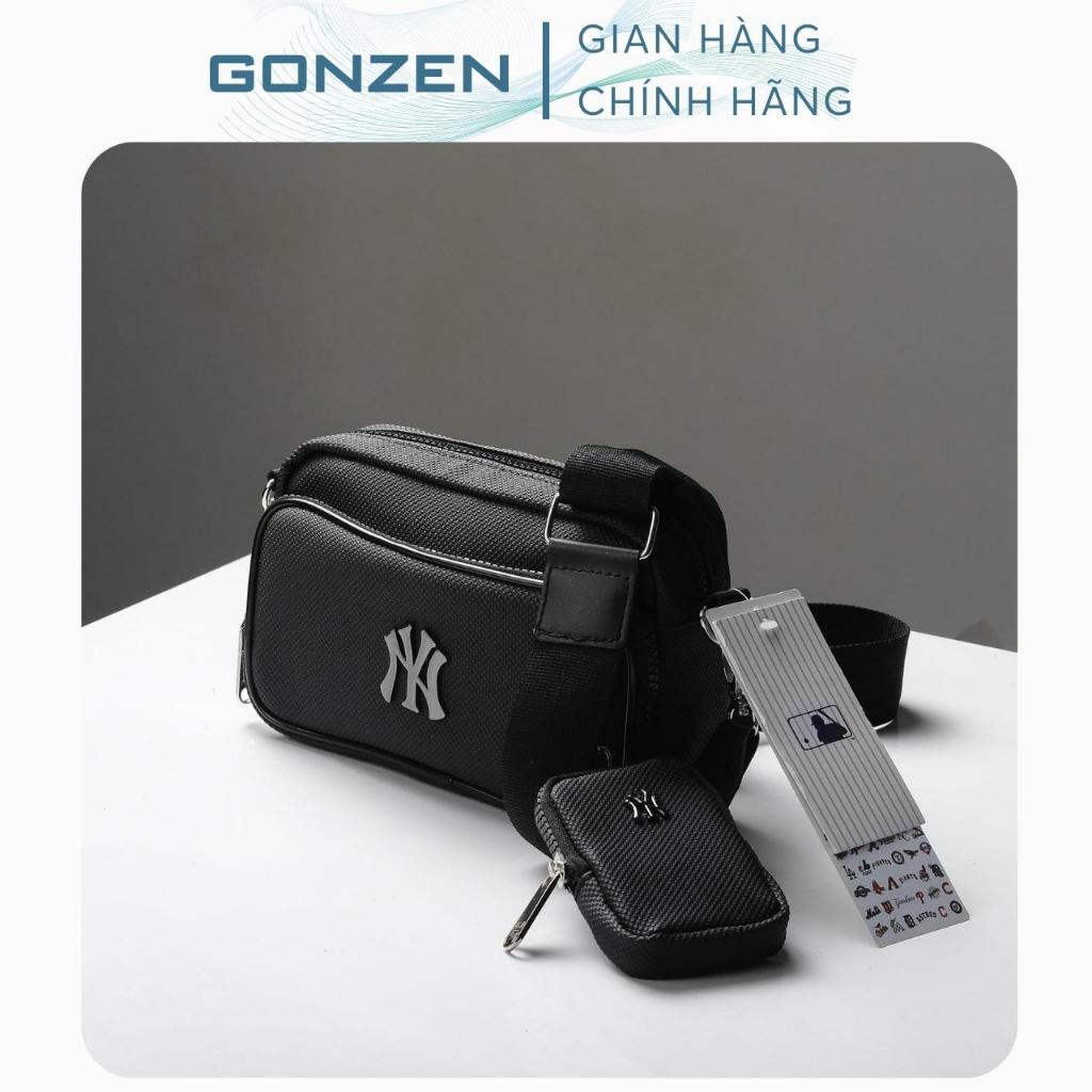 Túi Đeo Chéo MLB Nam Mini Size 20*14*7 ,Túi Đeo Chéo NY Nam Nữ Vải Da Chống Nước Mẫu Mới Hót Hiện Nay_GONZEN TX02