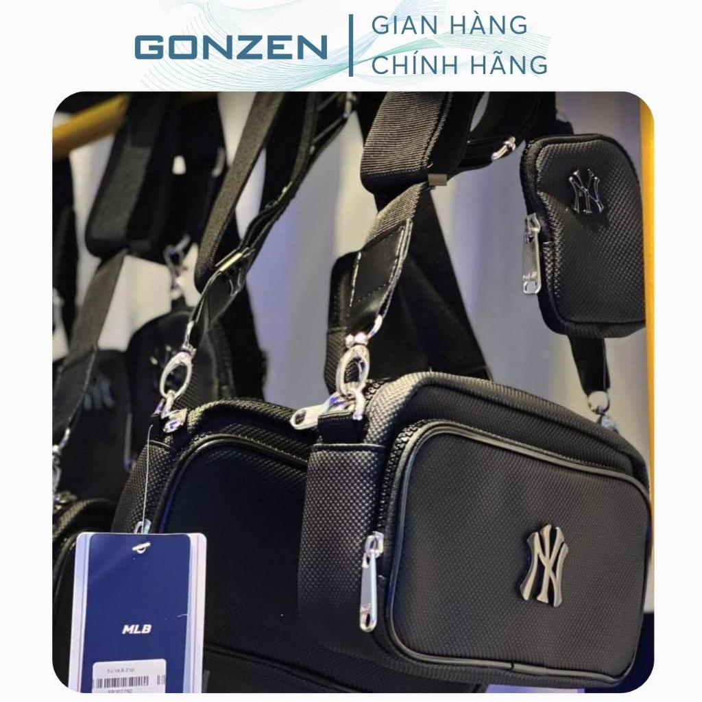 Túi Đeo Chéo MLB Nam Mini Size 20*14*7 ,Túi Đeo Chéo NY Nam Nữ Vải Da Chống Nước Mẫu Mới Hót Hiện Nay_GONZEN TX02