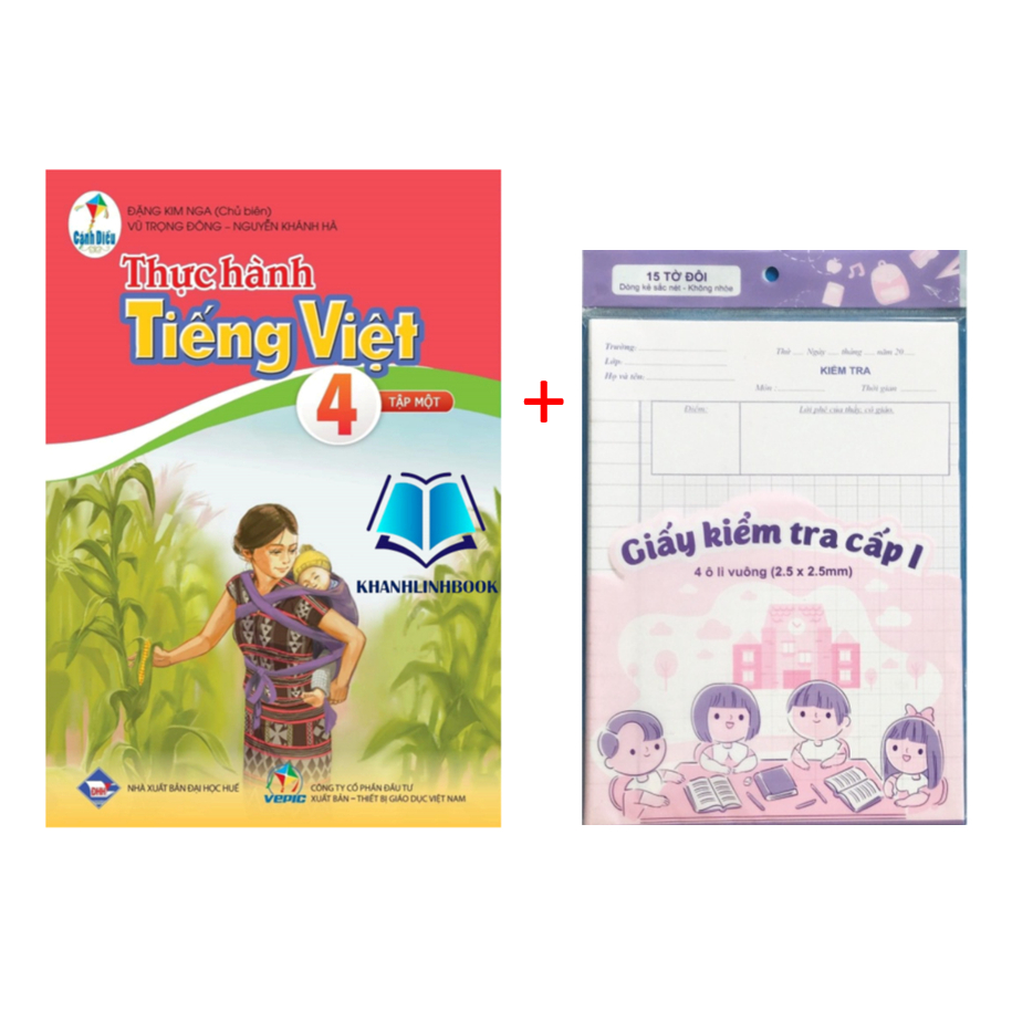 Sách - Thực hành tiếng việt 4 - tập 1 ( cánh diều )