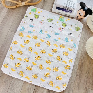 Lót chống thấm 4D, miếng lót sơ sinh cho bé kt 50x70