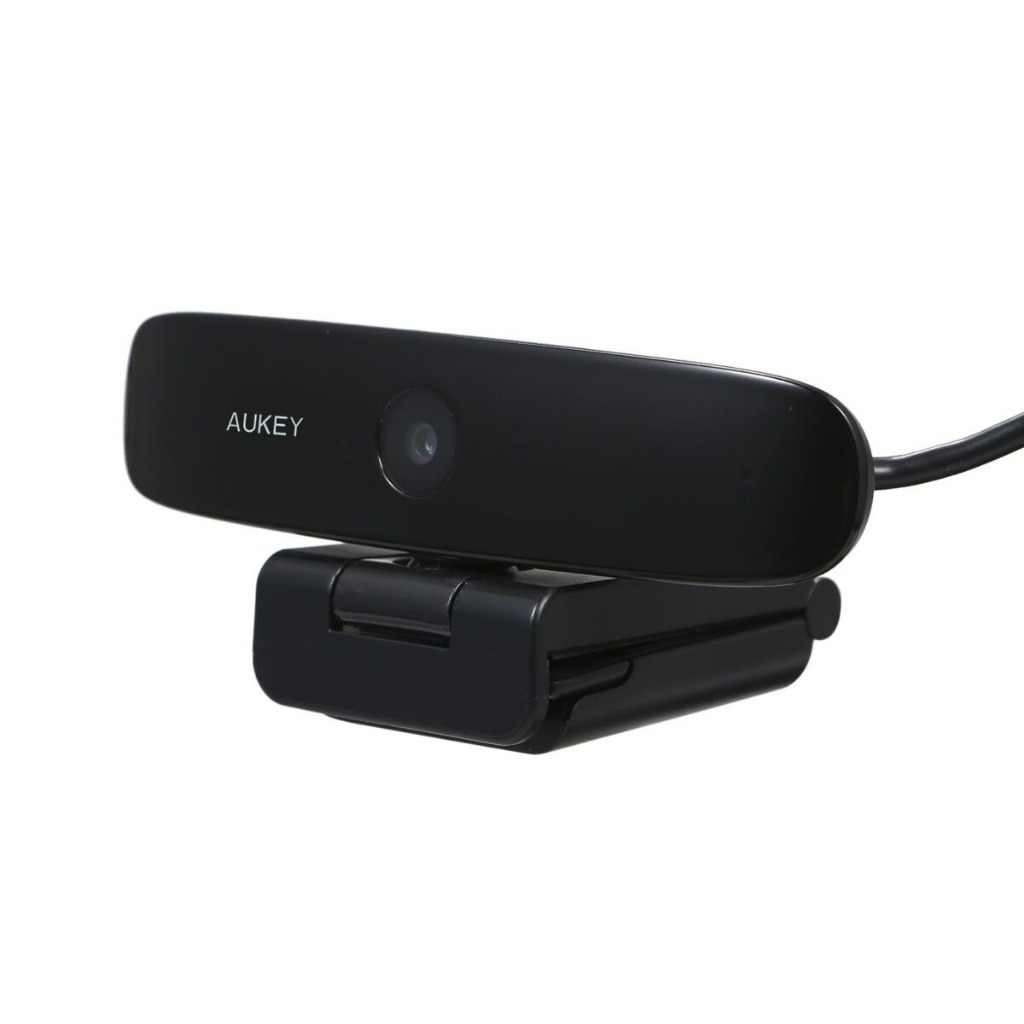 Webcam Aukey PC-LM5 1080P với 2 Mic , chân cắm USB cho PC , máy tính , laptop