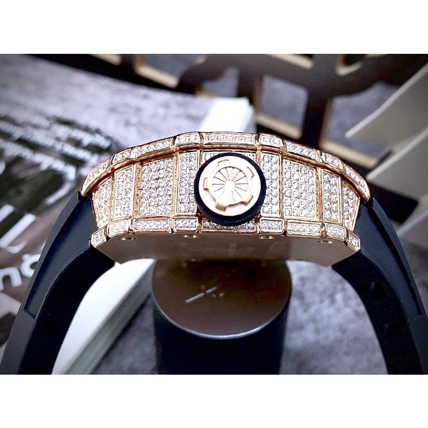 Đồng hồ Nam Rich@rd Mill€ RM 35-01 Rafa 1454187, Size 42x50mm, Fullbox, Luxury diamond watch
