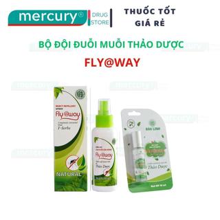 Bộ đôi đuổi muỗi thảo dược Fly@way