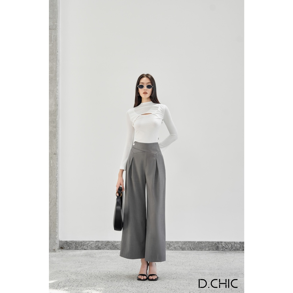 Áo thun dài tay cut out D.CHIC MS: 1812077