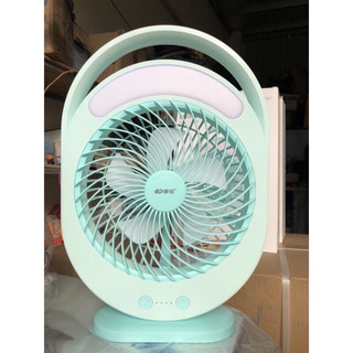 Quạt tích điện tản lồng km-f0336 bảo hành 6thang