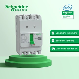 Cầu dao tự động dạng khối g12t3f100 schneider - gopact mccb 125, 3p3d, 100a, 10ka
