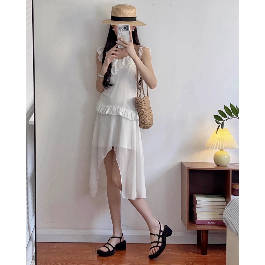 Sandal CnK cao gót nữ - dép cao gót PD-K08 fullbox bản xịn sang chảnh