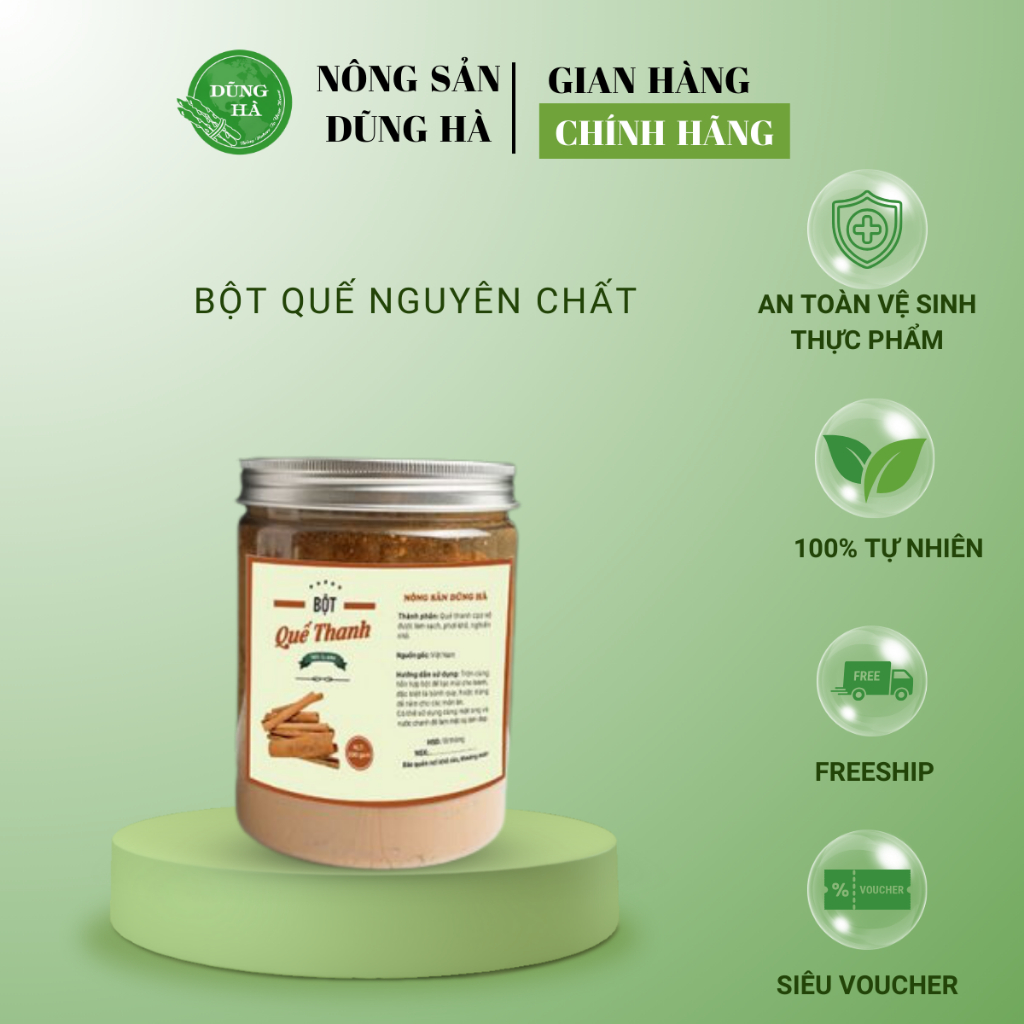Bột Quế Uống Nguyên Chất Loại 1/ Hàng Đã Được Kiểm Định