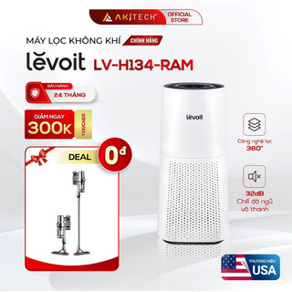 Máy lọc không khí LEVOIT LV-H134-RAM 66m2 | Bộ lọc HEPA H13 | Hàng chính hãng