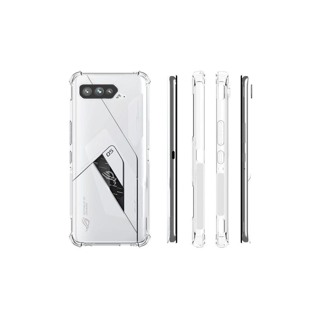 Ốp Lưng ASUS ROG Phone 5 / 5s / ROG 5 PRO / ULTIMATE Dẻo Trong Suốt