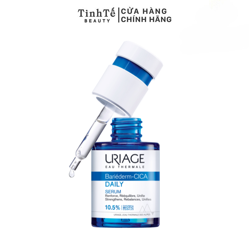 Serum làm dịu, làm lành và phục hồi da tổn thương hằng ngày URIAGE BARIÉDERM-CICA DAILY SERUM 30ml