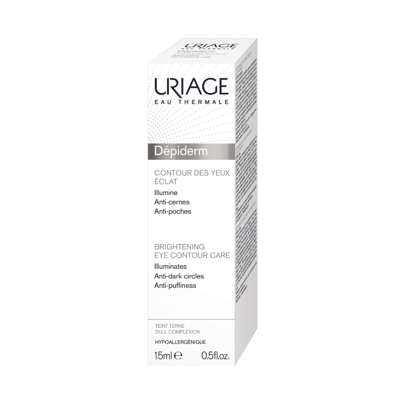 Kem dưỡng sáng giảm thâm, bọng mắt URIAGE DÉPIDERM CONTOUR DES YEUX ÉCLAT 15ml