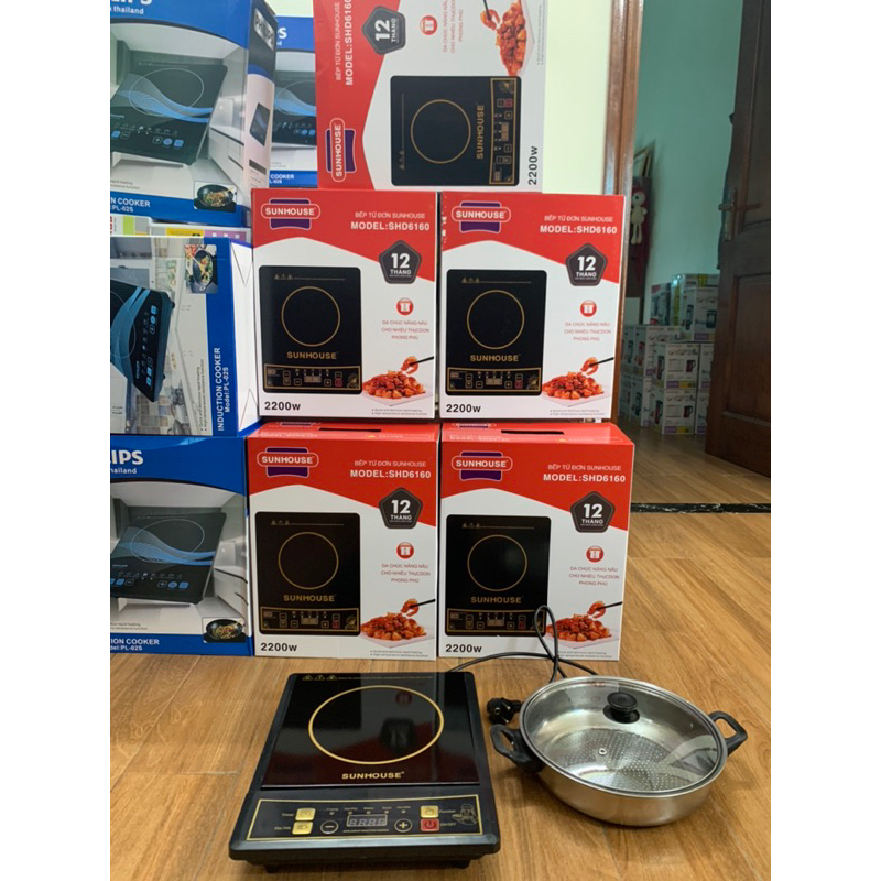 Bếp từ Đơn Sunhouse - CS 2200W - Nấu nhanh, siêu bền