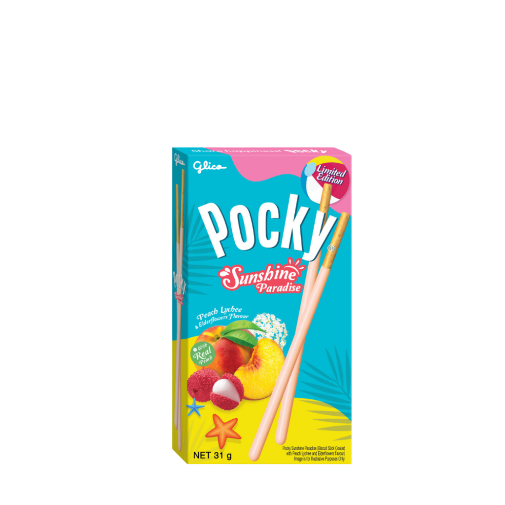 Hộp lẻ bánh que nhân kem Glico Pejoy nhiều vị 33gr