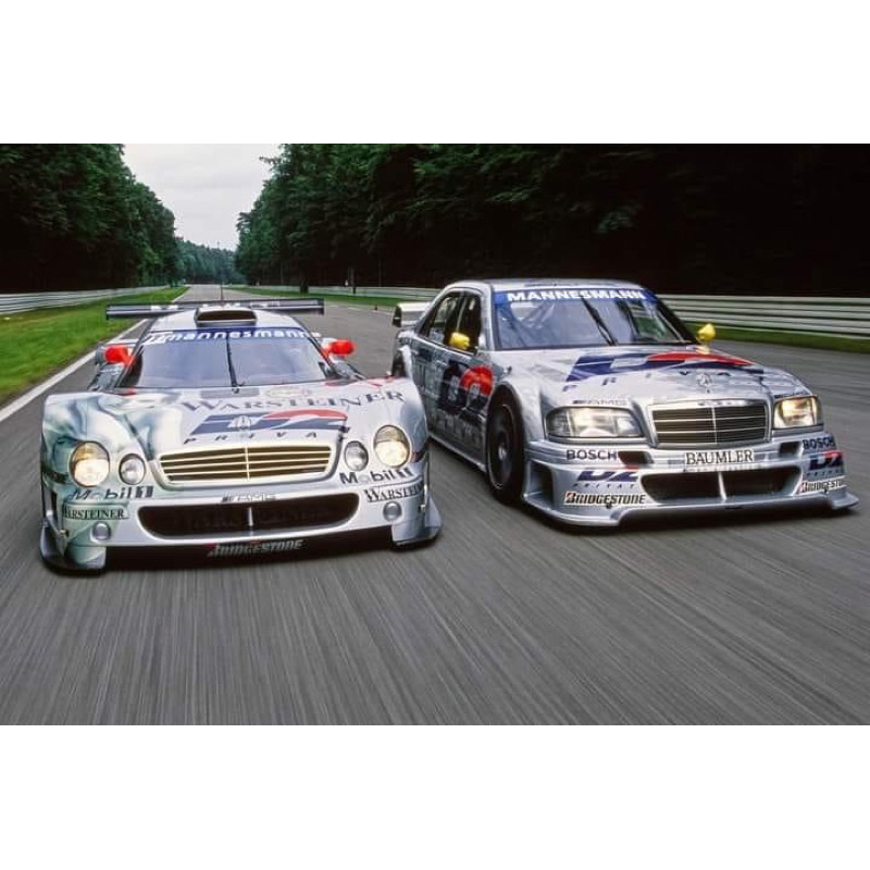 Hot Wheels Premium '94 AMG-Mercedes C-Class DTM Touring Car