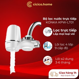 Bộ lọc nước KONKA KPW - LT01 lọc nước tại vòi sạch nước an toàn không mùi clo.