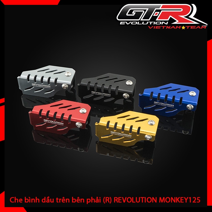 Che bình dầu trên bên phải (R) REVOLUTION MONKEY125