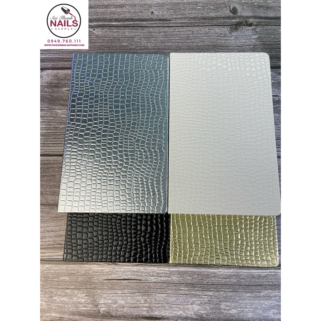 Quyển sổ da rắn 216 móng-Đựng móng nail