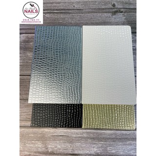 Quyển sổ da rắn 216 móng-Đựng móng nail