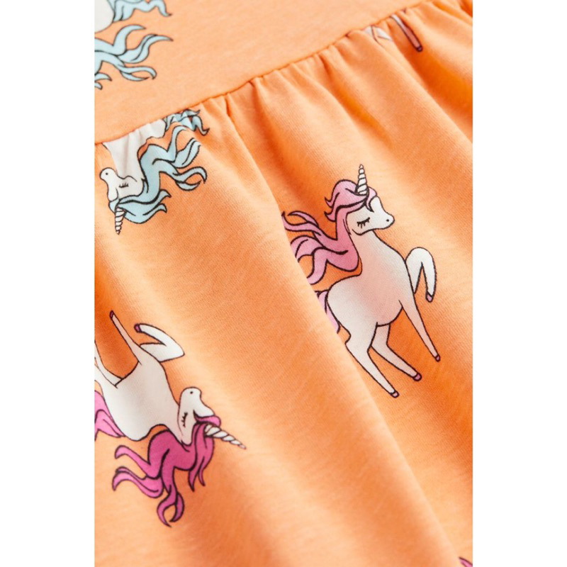 Váy cotton HM auth săn sale bé gái 1 đến 10 tuổi