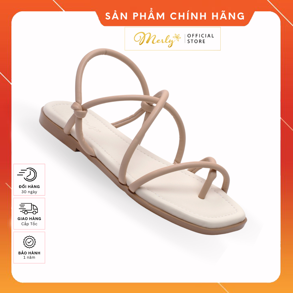 Giày sandal dây Merly 1517, Giày xăng đan dây quai ngang