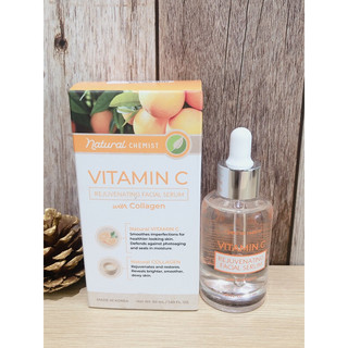 Serum sáng da mờ thâm Natural Chemist Vitamin C & Collagen 50ml