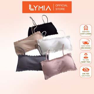 Áo bra nữ quây LYMIA hai dây viền ren siêu đẹp 8832