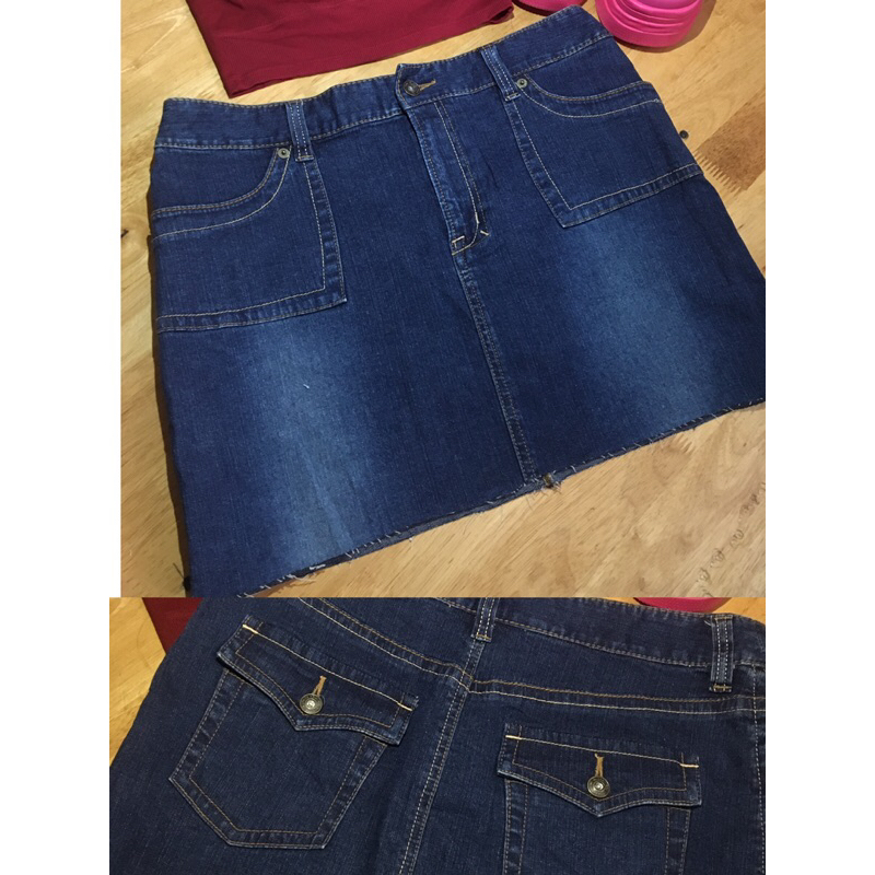 Chân váy jean mini skirt y2k, soft girl,...