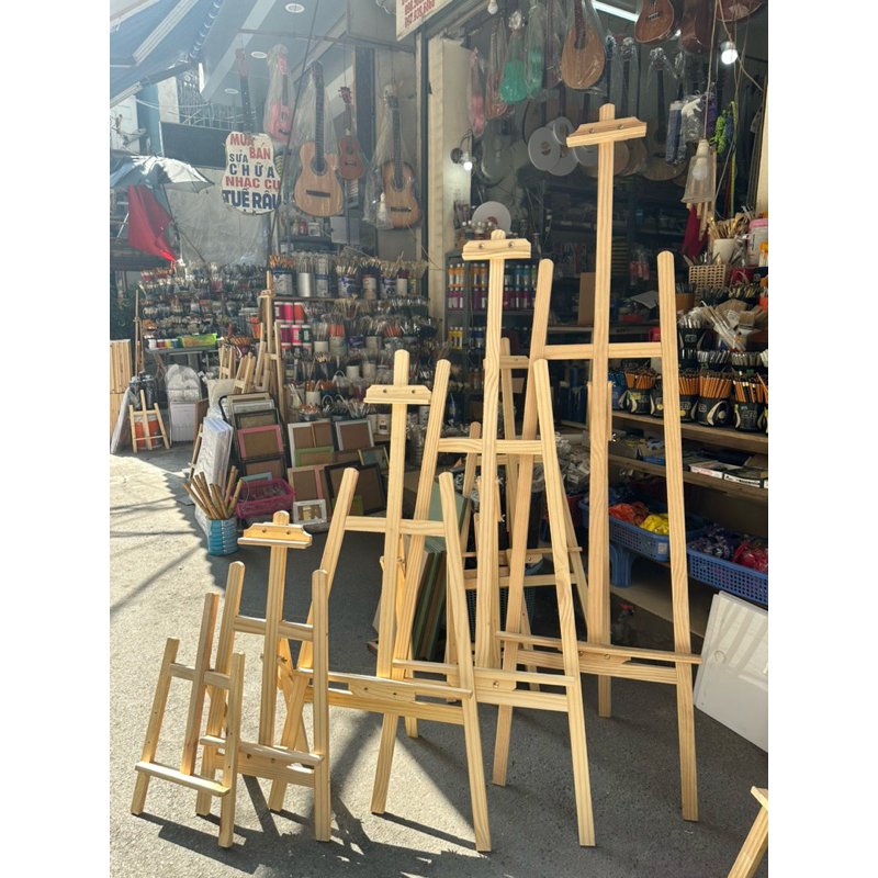 Giá vẽ 3 chân chữ A các cỡ 1m2 1m5