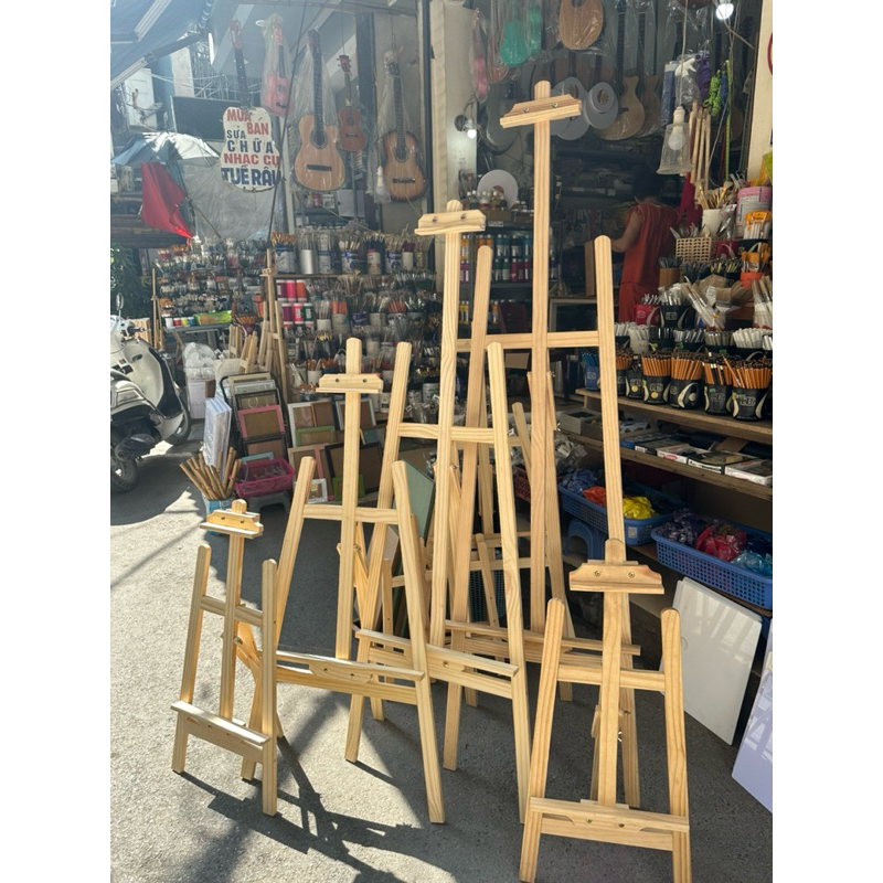 Giá vẽ 3 chân chữ A các cỡ 1m2 1m5