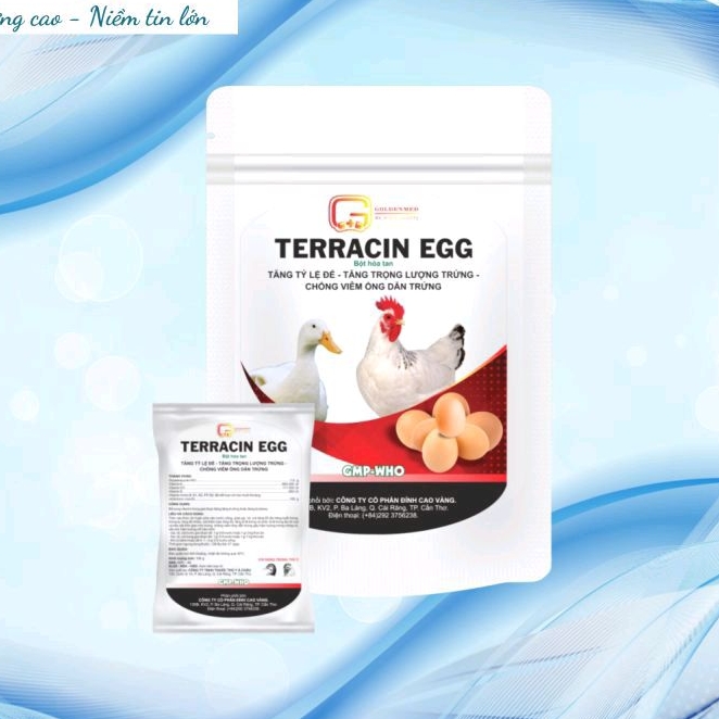 TERRACIN EGG 1 kg kích trứng gà, vịt, ngan, cút