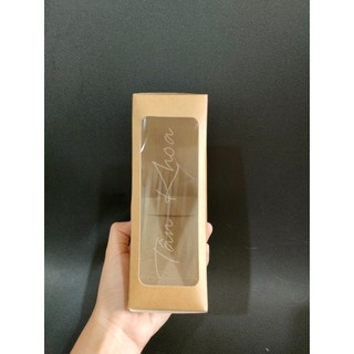 Hộp sandwich giấy kraft nâu, hộp tam giác giấy kraft nâu có cửa sổ