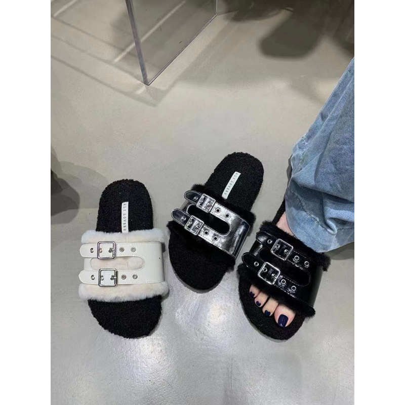 Dép lông tang sắt , quai đai qc full box